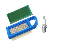 Carkio Filtre à air 794421 697152 613022 650821 697775 avec préfiltre 697292 Bougie d'allumage Compatible with moteurs Briggs & Stratton