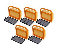 Carkio Filtre à air de Compatible with + pré-filtre Compatible with tondeuse à gazon BR320 STIHL TS410 TS420. Compatible with 4238-140-1800 4238 140 4401 42381410300B.