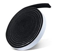 Carkio Fumeur Joint Joints, Joint de gril haute température auto-adhésif en feutre, joint BBQ fumeur haute température résistant au feu pour couvercle de fumeur BBQ, 3/4" x 1/8" 15 pieds