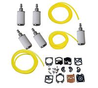 Carkio Kit de Carburateur pour Tondeuse Walbro Carb Stihl Husqvarna McCulloch Echo Chainsaw Edger