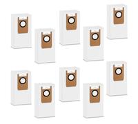 Carkio Lot de 10 sacs à poussière de rechange compatibles avec les sacs d'aspirateur Eufy Omni S1 Pro, Omni S1 Robot Vacuum Grande capacité