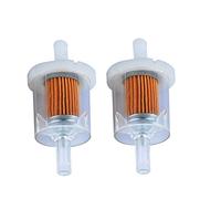 Carkio Lot de 2 filtres à carburant de Compatible with tondeuse à gazon Honda GXV160 GX160 GX270 GX390