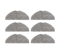 Carkio Lot de 6 serpillères lavables en microfibre compatibles avec Tapo RV30 Max Plus, Tapo RV30 Max, Tapo RV20 Max Plus, et Tapo RV20 Max Plus, installation facile, réutilisable