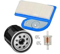 Carkio M137556 Filtre à air avec filtre à huile AM107423 pour tondeuse à gazon John Deere LT180 LTR180 LX277 GT235 GT235E