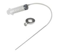 Carkio Outil de niveau d'huile de fourche de moto - Kit d'ajustement de niveau d'huile de fourche - Capacité de syring : 60 ml - Avec anneau réglable - Pour moto, VTT, VTT