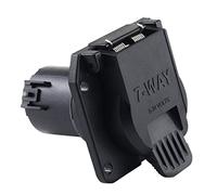 Carkio Prise à fermeture éclair de rechange à 7 broches USCAR Twist 7 voies, connecteur de harnais compatible avec la plupart des véhicules GM Chevy GMC Buick Cadillac