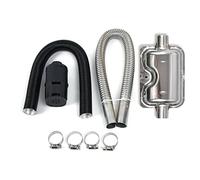 Carkio Tuyau d'échappement de chauffage de voiture diesel pour Webasto Eberspacher 60 cm en acier inoxydable pour tuyau d'échappement de 60 cm