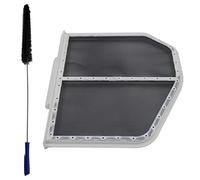 Carkio W10120998 Filtre à peluches de rechange avec brosse de nettoyage pour grille d'aération Compatible avec sèche-linge Whirl-pool Ken-more MEDE300VW0 WED5500XW0 Remplace AP3967919 W10049360