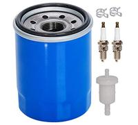 Carkio15400-PLM-A02 Filtre à huile avec filtre à carburant 16910-ZE8-015 Bougie d'allumage Kit de remplacement pour moteur Honda GX610 GX620 GX670 GXV610 GXV620 GXV670