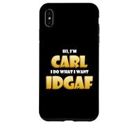 Carl Costume IDGAF Funny Meme Halloween Costume for Carls Coque pour iPhone XS Max