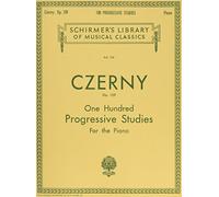 Carl Czerny 100 Progressive Studies Without Octaves Op. 139 Schirmer Classics Vol. 153 Piano Technique Songbook Late Intermediate Method And Sheet Music Classical Instruction Book