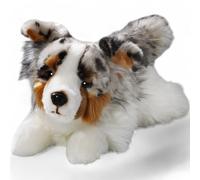 Carl Dick Peluche Berger Australien Bleu Merle 30cm 3477