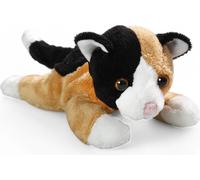 Carl Dick Chat Calico, env. 15cm de longueur totale 3454002 Doudou, peluche, animal en tissu
