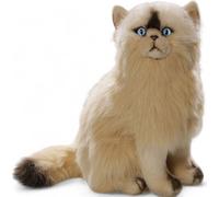 Carl Dick Chat, chat persan beige env. 35cm 2514 Doudou, peluche, animal en peluche