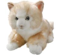 Carl Dick Chat couché beige, env. 23cm 3241001 Doudou, peluche, animal en peluche