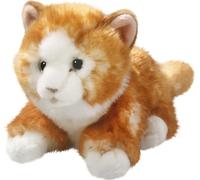 Carl Dick Chat couché brun, env. 23cm 3241002 Doudou, peluche, animal en tissu