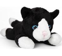 Carl Dick Chat noir, env. 15cm de longueur totale 3454004 Doudou, peluche, animal en tissu