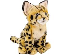 Carl Dick chat Serval env. 26cm. Peluche, animal en tissu, doudou 3702