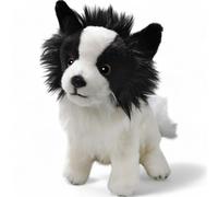 Carl Dick Peluche Chihuahua Noir-Blanc Assis 20cm 3476