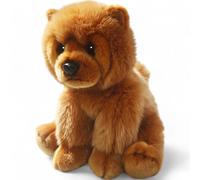 Carl Dick Chow-Chow Chien assis, Peluche, Doudou