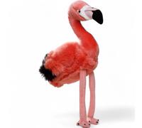 Carl Dick Flamingo environ 35 cm de haut (avec pattes), doudou, peluche