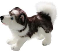 Carl Dick Husky debout env. 30cm de long, env. 25cm de haut 3224 Doudou, peluche, animal en tissu