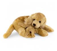Carl Dick Labrador avec bébé environ 30 cm peluche, peluche, doudou 3618