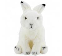 Carl Dick Lapin assis blanc, Lapin des neiges, Peluche, Doudou