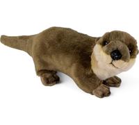 Carl Dick Loutre debout env. 30cm, 45cm avec queue 1857 Doudou, peluche, animal en peluche