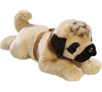 Carl Dick Mops - Bulldog couché avec harnais env. 35cm 2954 Doudou, peluche, animal en peluche