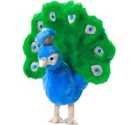 Carl Dick Paon env. 25cm de haut, diamètre du plumage env. 22cm 3055 Doudou, peluche, animal en tissu