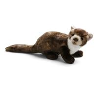 Carl Dick Peluche martre, env. 26 cm, 41 cm avec la Queue, 2682
