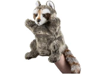 Carl Dick Peluche Raton Laveur marionnette, 28cm 3439