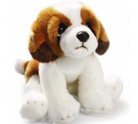 Carl Dick St. Bernard assis environ 24 cm, doudou, peluche