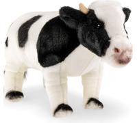 Carl Dick Vache noir et blanc debout env. 36cm Peluche, animal en peluche, doudou 3658
