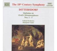 Carl Ditters Von Dittersdorf Sinfonias on Ovid's Metamorphoses Nos. 1 - 3 (CD)