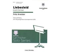 Carl Fischer CD Solo Series: Fritz Kreisler - Liebesleid for Violin and Piano with CD (Intermediate)