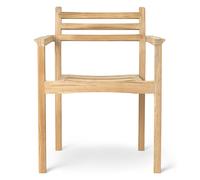 Carl Hansen & Søn AH502 Outdoor Dining Chaise avec accoudoirs