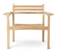 AH601 Chaise avec accoudoirs en teck Outdoor Carl Hansen & Søn - 5715397151154