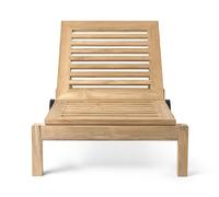 AH604 Chaise longue de jardin en teck Outdoor Carl Hansen & Søn - 5715397074330