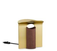 Carl Hansen & Søn RF200 Tischleuchte, walnut oil / brass