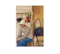 Carl Larsson Poster décoratif sur toile pour maison, bureau, chambre à coucher et salon 40 x 60 cm