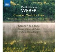 Carl Maria von Weber – Musique de chambre pour flûte – CD – NAXOS