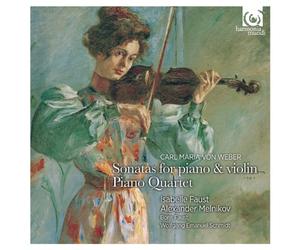 カール・マリア・フォン・ヴェーバー 作品集 (Carl Maria von Weber : Sonatas for piano & violin / Isabelle Faust , Alexander Melnikov , Boris Faust , Wolfgang Emanuel Schmidt) [輸入盤] [日本語解説付]