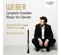 Weber – Musique de chambre complète pour clarinette – CD – Edel