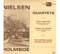 Carl Nielsen / Vagn Holmboe - Københavns Strygekvartet - Nielsen, Holmboe Quartets - Nielsen : String Quartet no. 4, in F major - Op 44, Holmboe:String Quartet no 8, op 87. The Copenhagen String Quartet