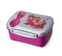 Carl Oscar Boîte à déjeuner au design suédois - Boîte à bento avec bloc réfrigérant et couverts - Garde au frais pendant plusieurs heures - 17 x 12,5 x 8 cm - Rose