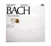Carl Philip Emanuel - Wilhelm Friedmann - Karel Spelina - Josef Hala - Frantisek Slama - Bach: Viola Sonatas [Vinyle LP record]