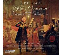 Most/Danish Sinfonietta – Carl Philipp Emanuel Bach : Concertos pour flûte – CD
