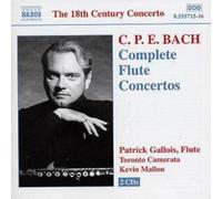 Carl Philipp Emanuel Bac Flute Concertos (Mallon, Toronto Camerata, Gallois (CD)